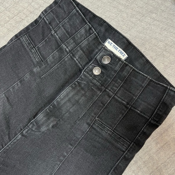 We The Free Charcoal Flare Jeans - Picture 3 of 5